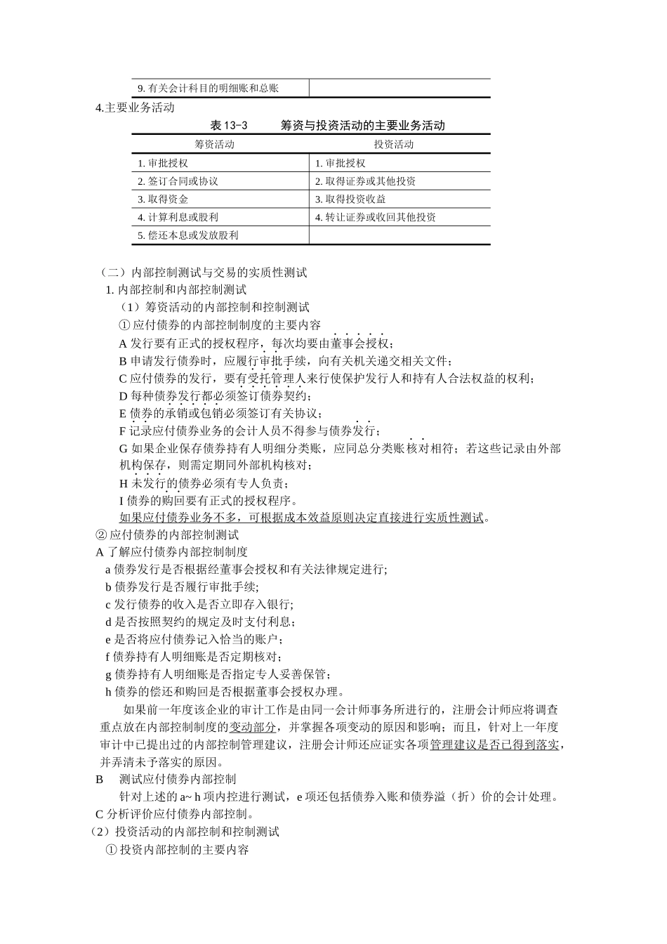 筹资与投资循环审计分析_第2页