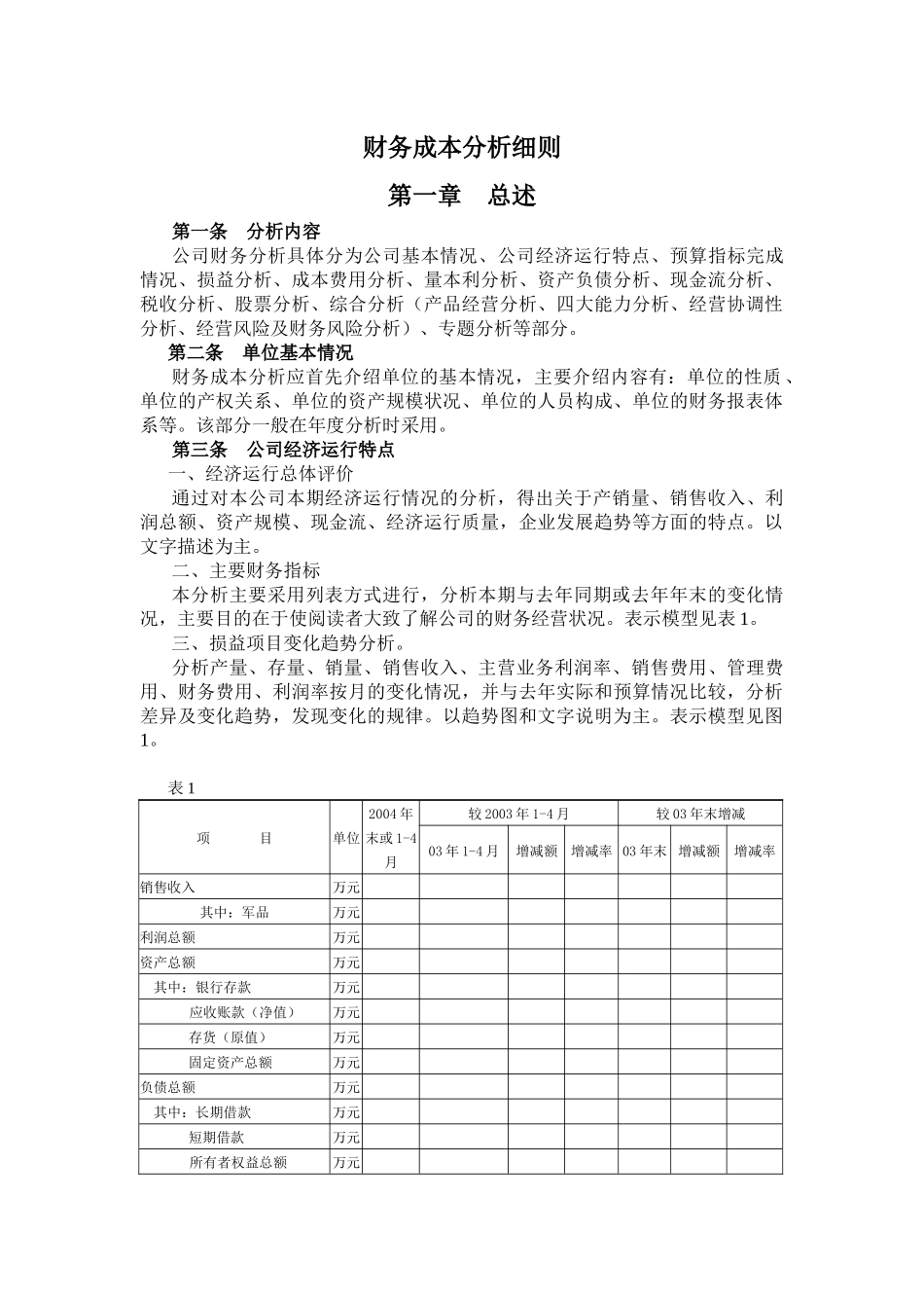 财务会计与成本管理知识分析细则_第1页