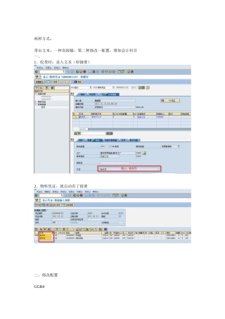 GGB4-替代增强操作-仓库收货产生的会计凭证带出文本处理