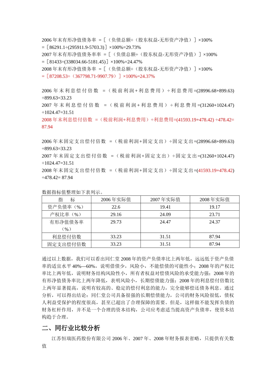 财务偿债能力分析( 8页)_第3页