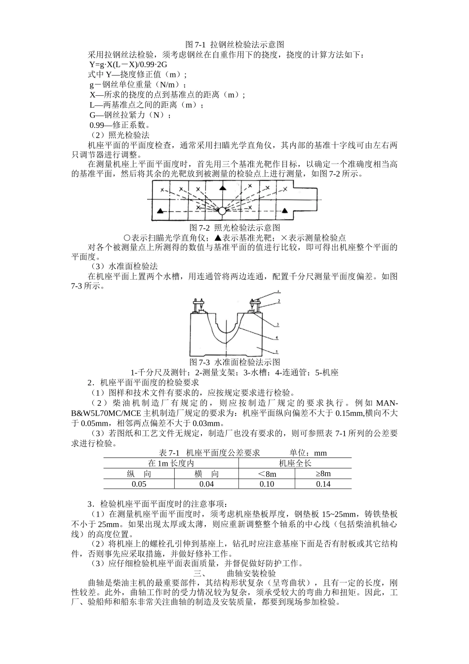 船舶建造质量检验-第七章 柴油主机和辅机的安装检验_第2页