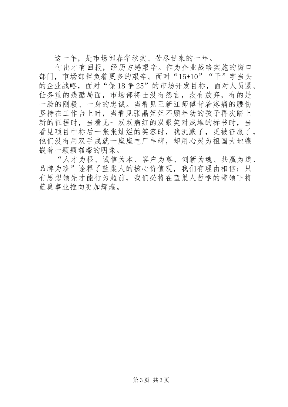 我们走过的这一年工作总结范文_第3页