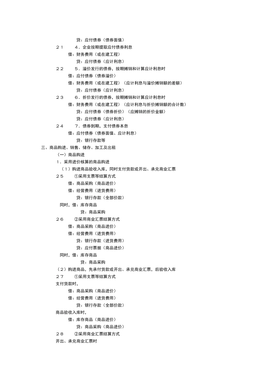 财务人员必须会的会计分录_第3页