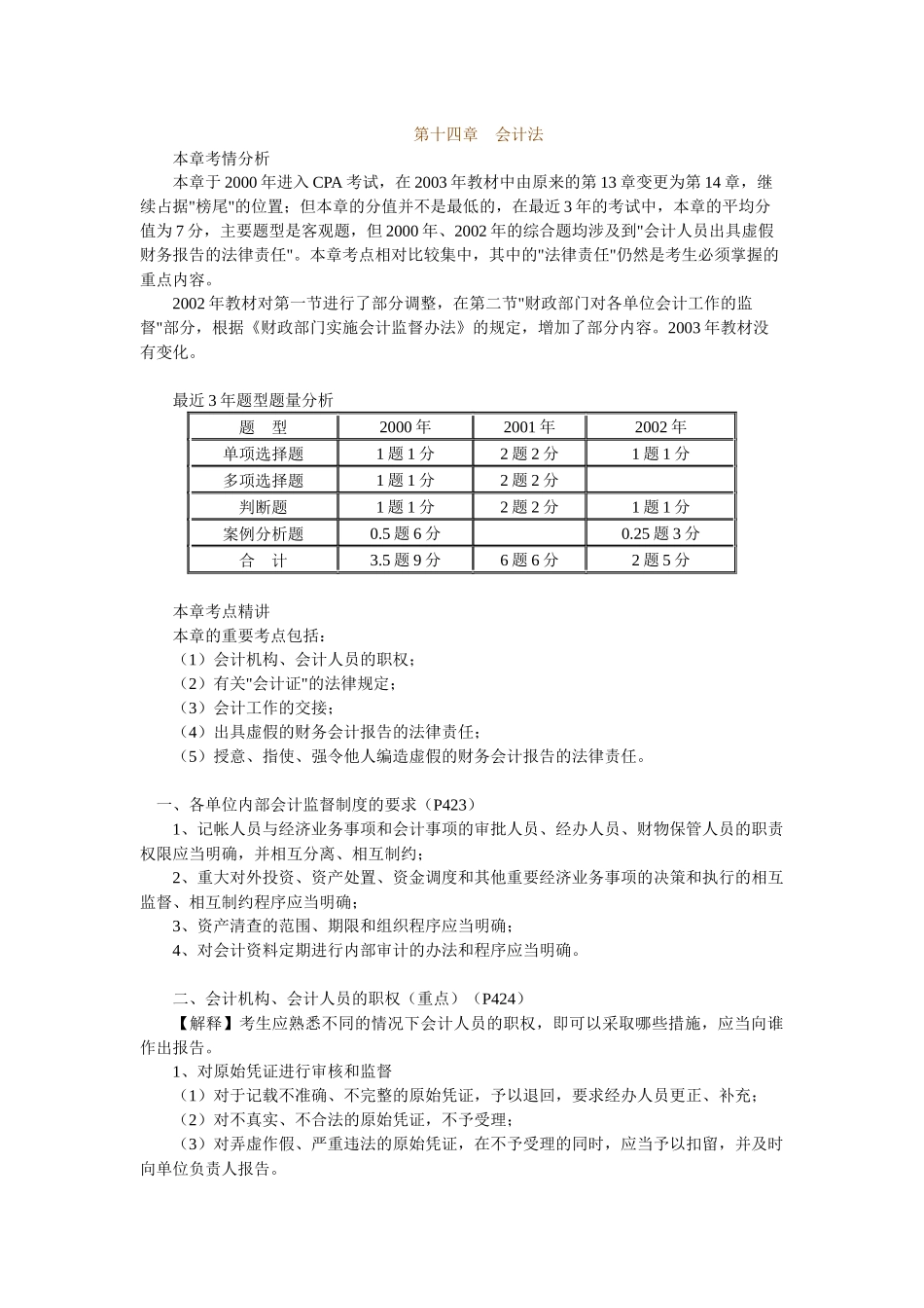 第十四章　会计法_第1页