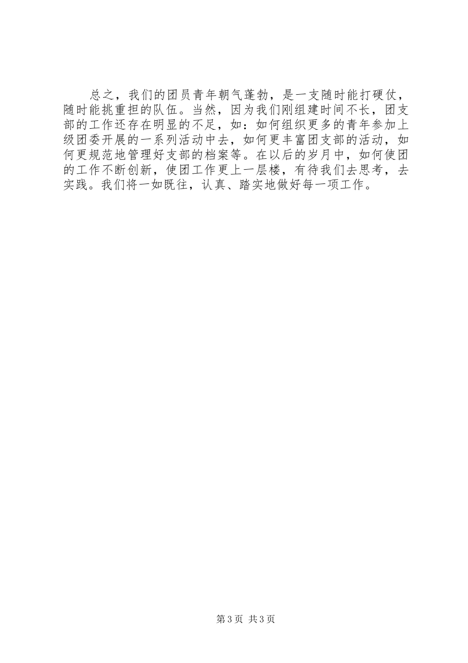 团支部年终工作总结_第3页