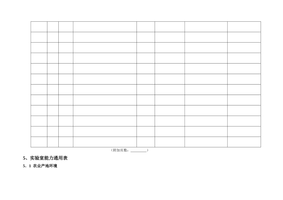 福建省食品质量卫生安全检测机构调查表_第2页
