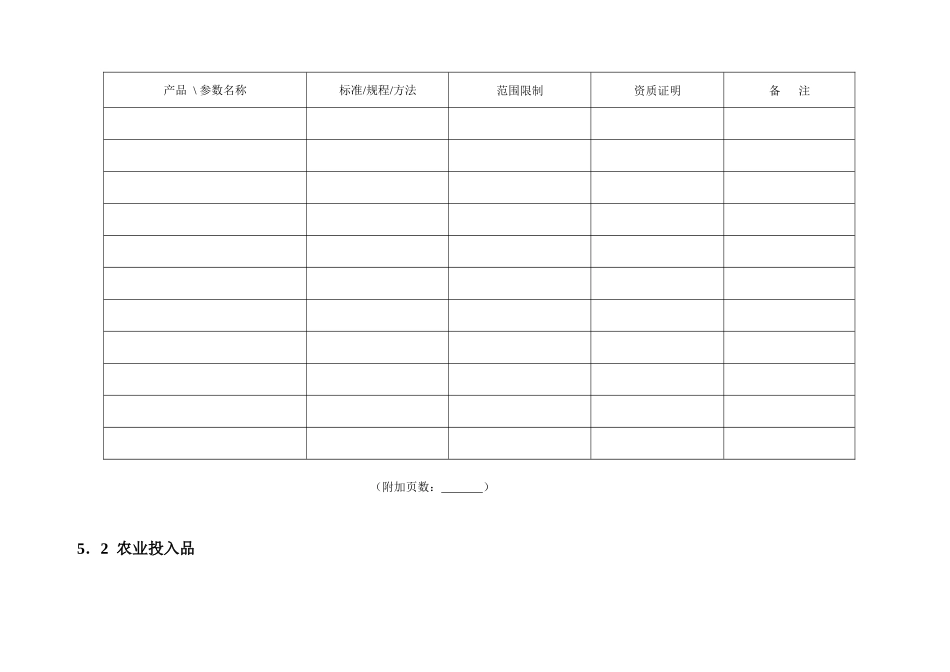 福建省食品质量卫生安全检测机构调查表_第3页