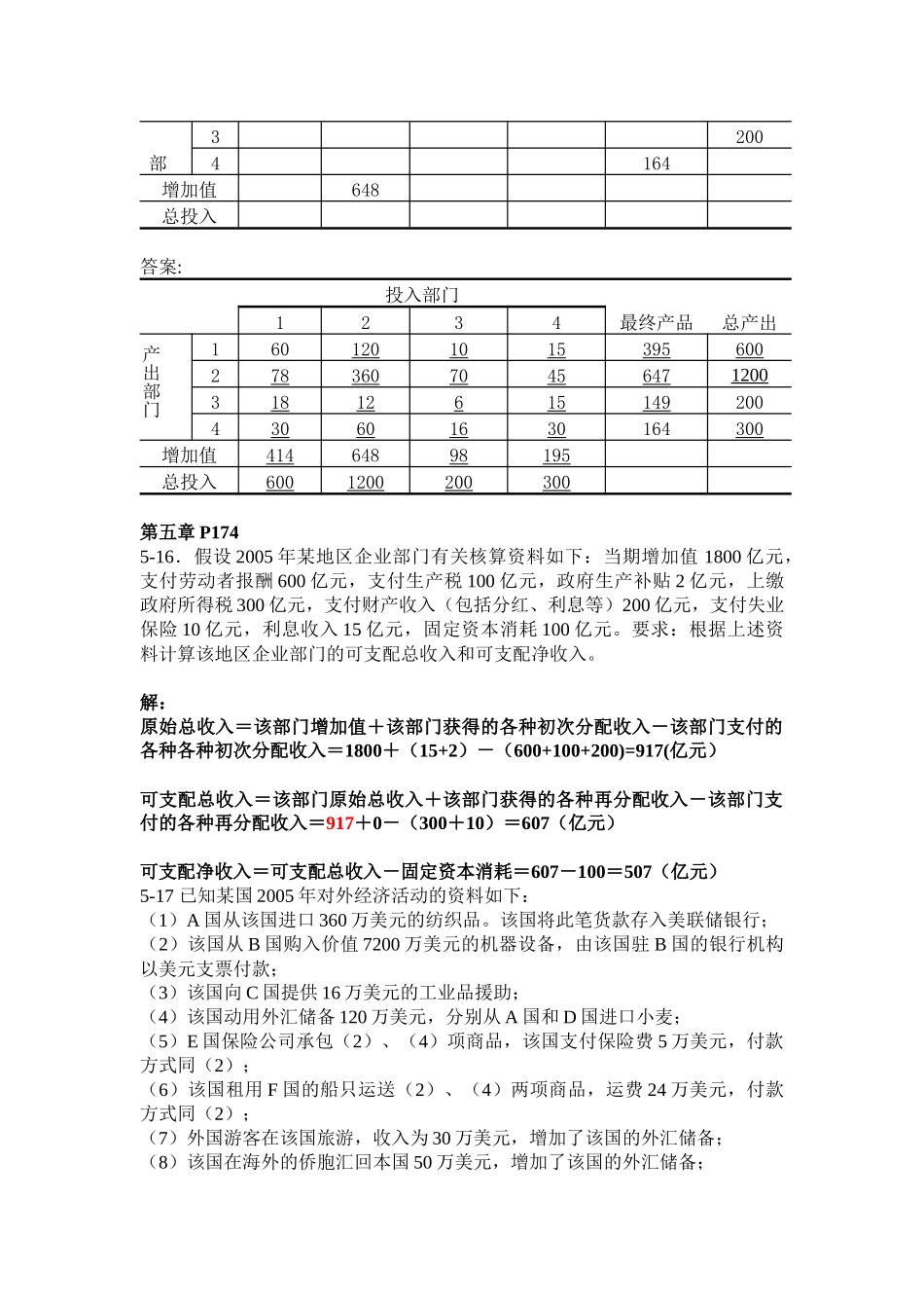 国民经济统计学复习资料_第3页