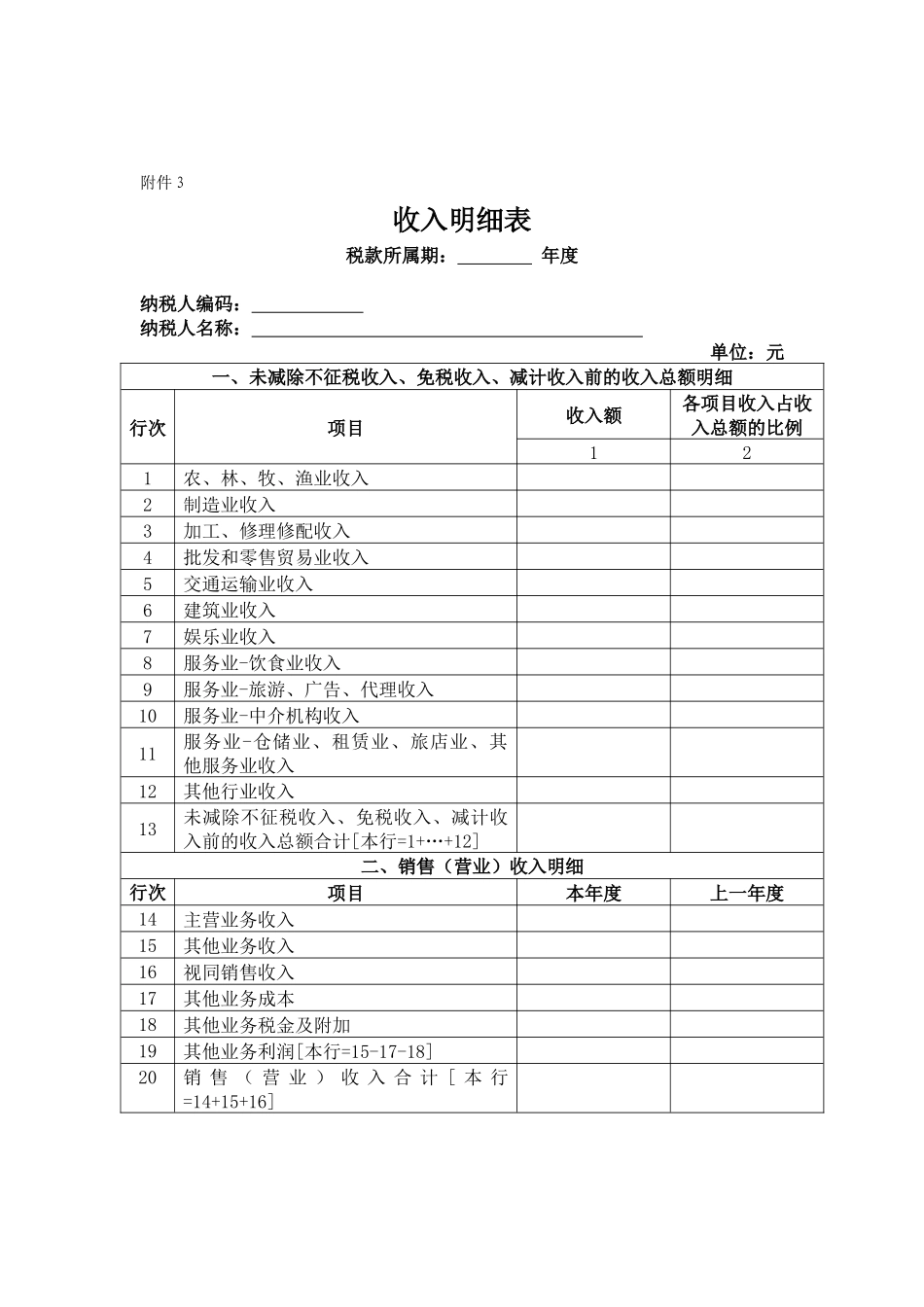 个人所得税核定征收表_第3页