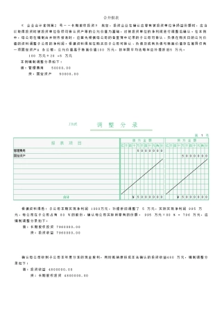电大会计管理模拟实验复习资料(系统完整版)