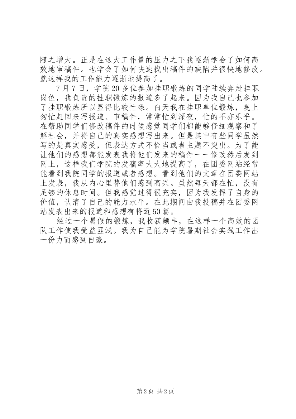 宣传小组工作个人总结_第2页