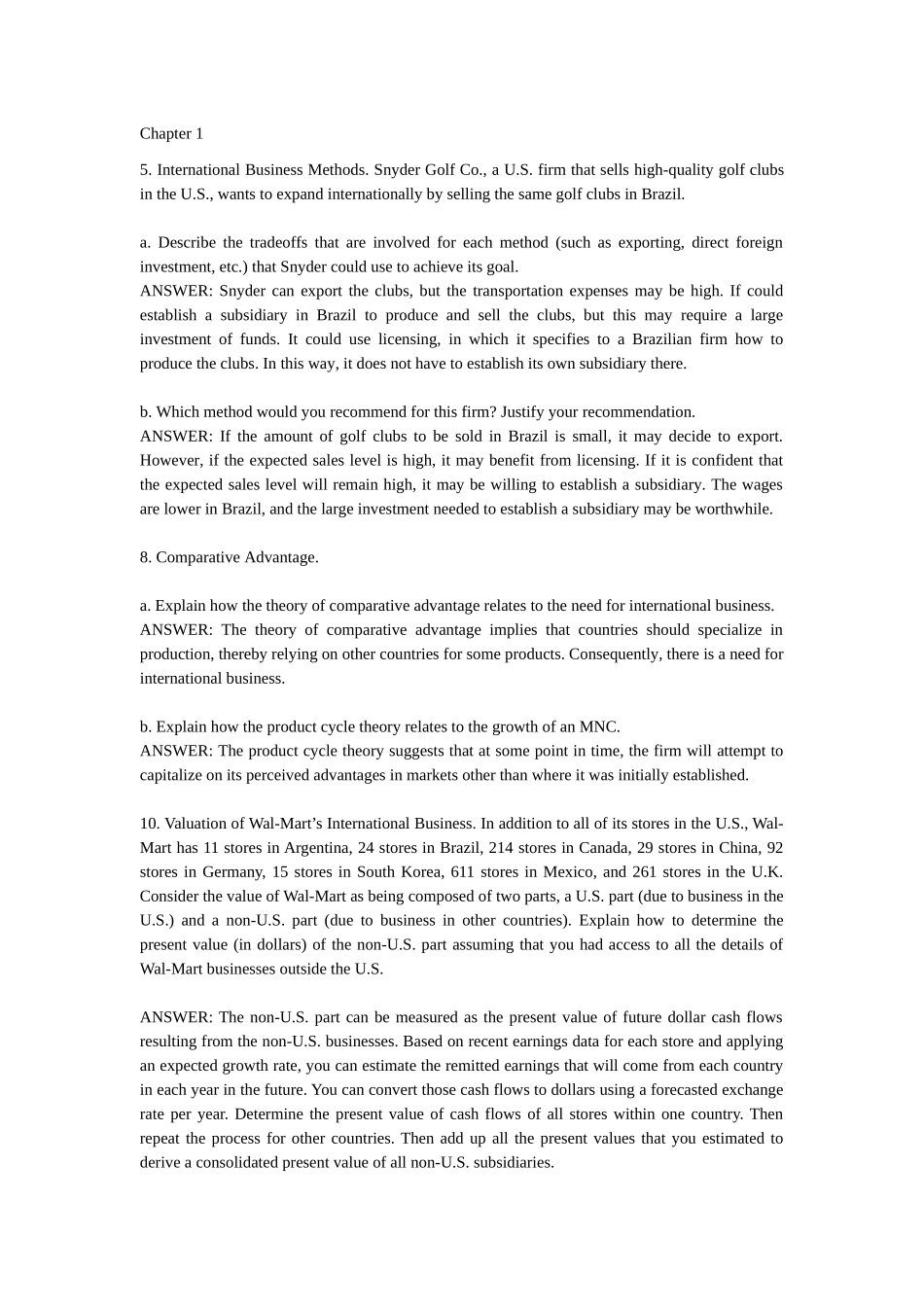国际财务管理答案_第2页