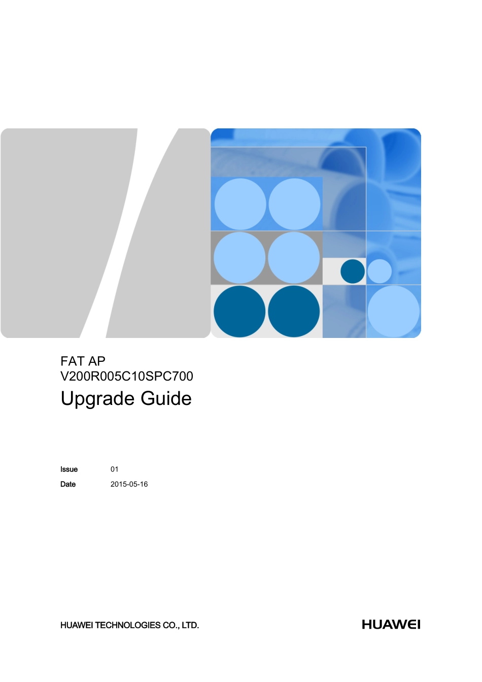 FAT_AP_V200R005C10SPC700_Upgrade_Guide_第1页
