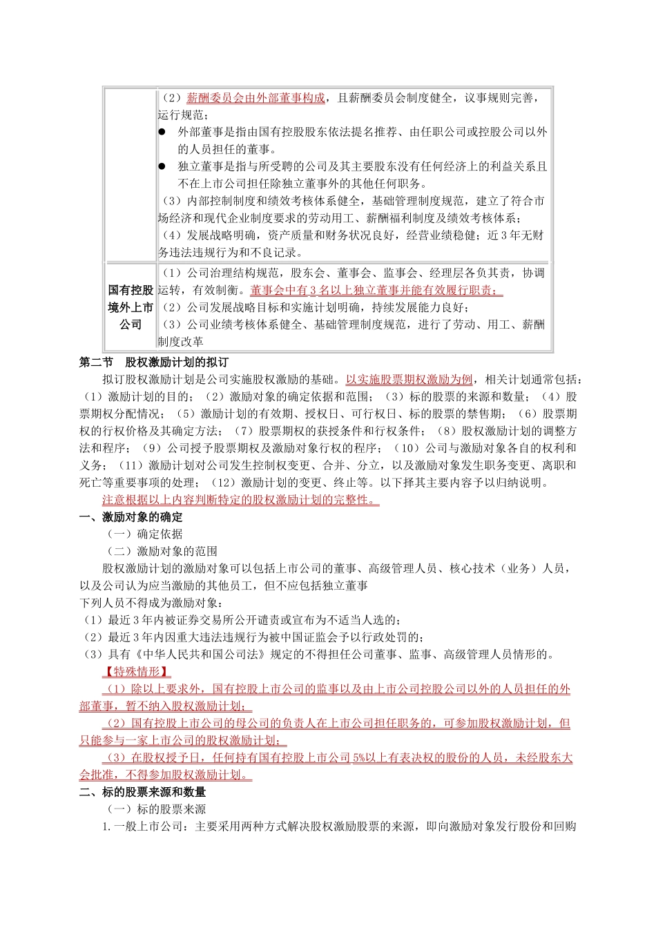 股权激励重点知识_第3页