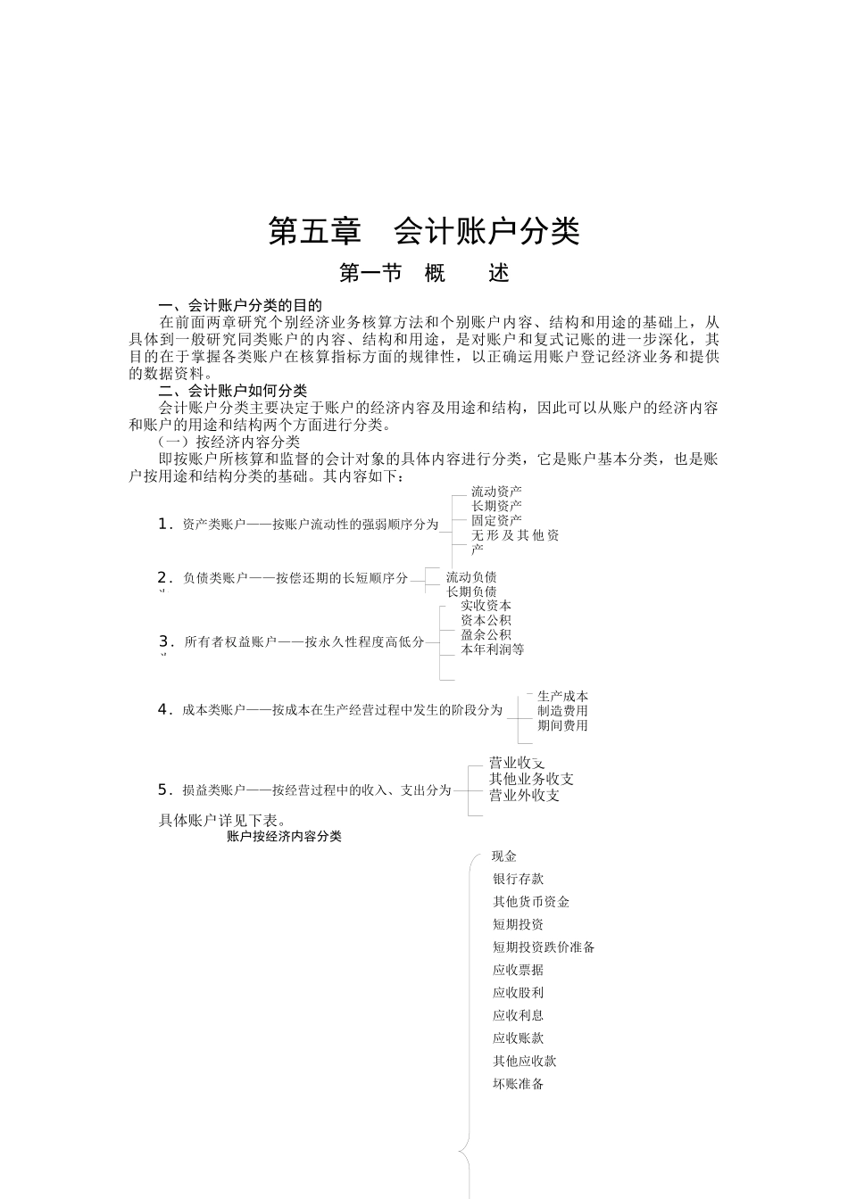 财务会计账户分类与会计账簿_第1页