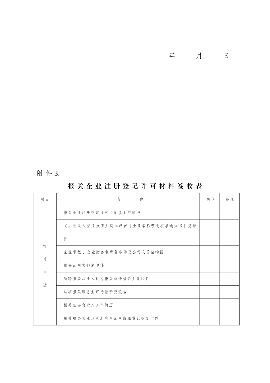 报关单位相关表格_第3页