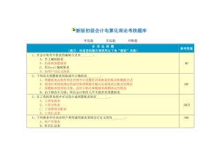 会计电算化74937066