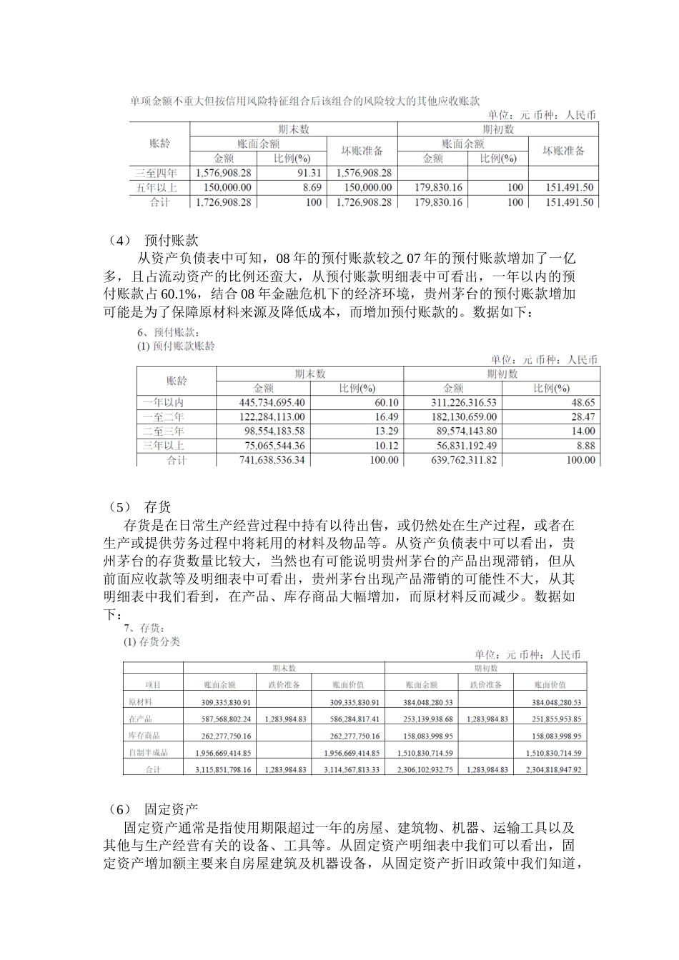 贵州茅台财务报告分析_第3页