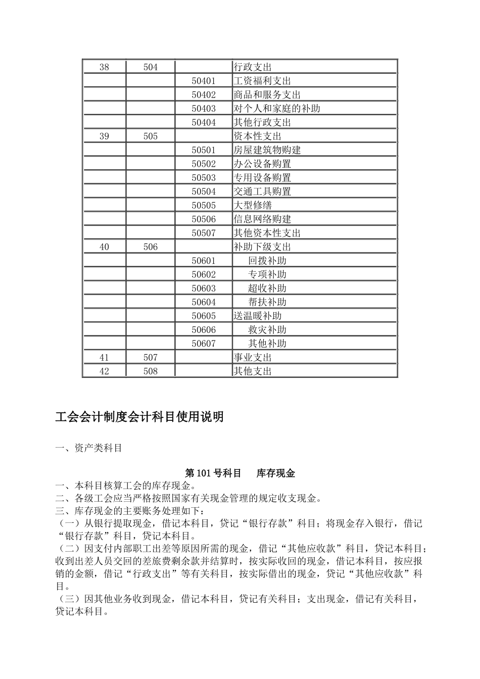 工会会计制度会计科目名称和编号_第3页