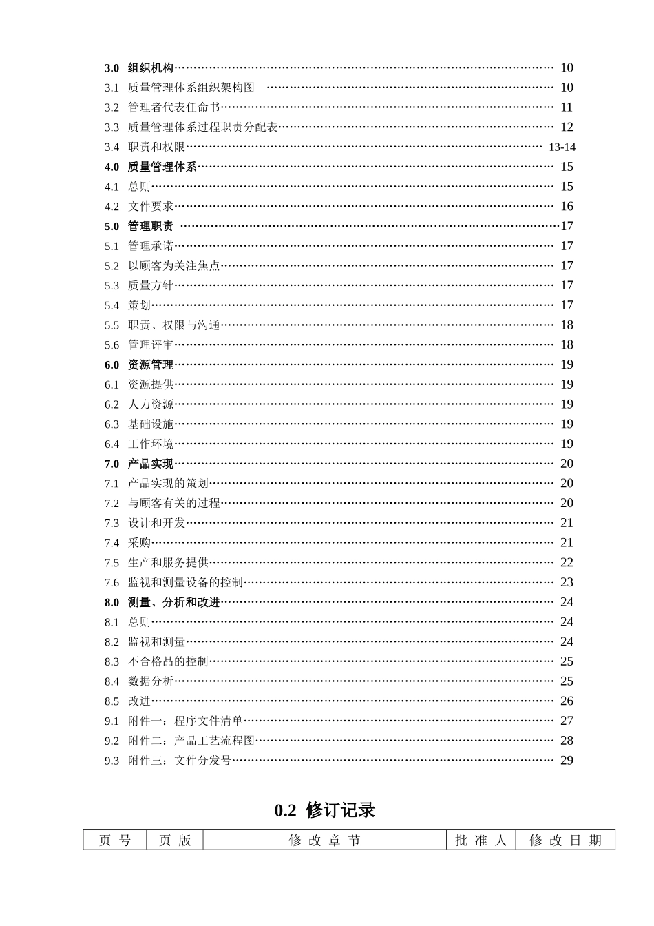 ISO认证质量手册_第2页