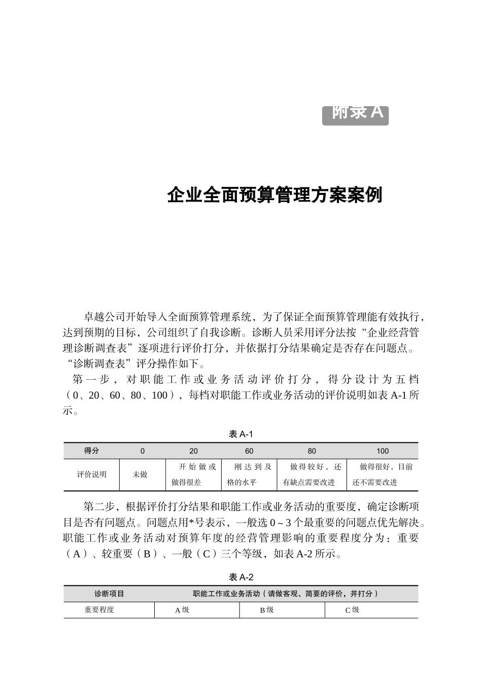 《全面预算管理实践》附录_第1页
