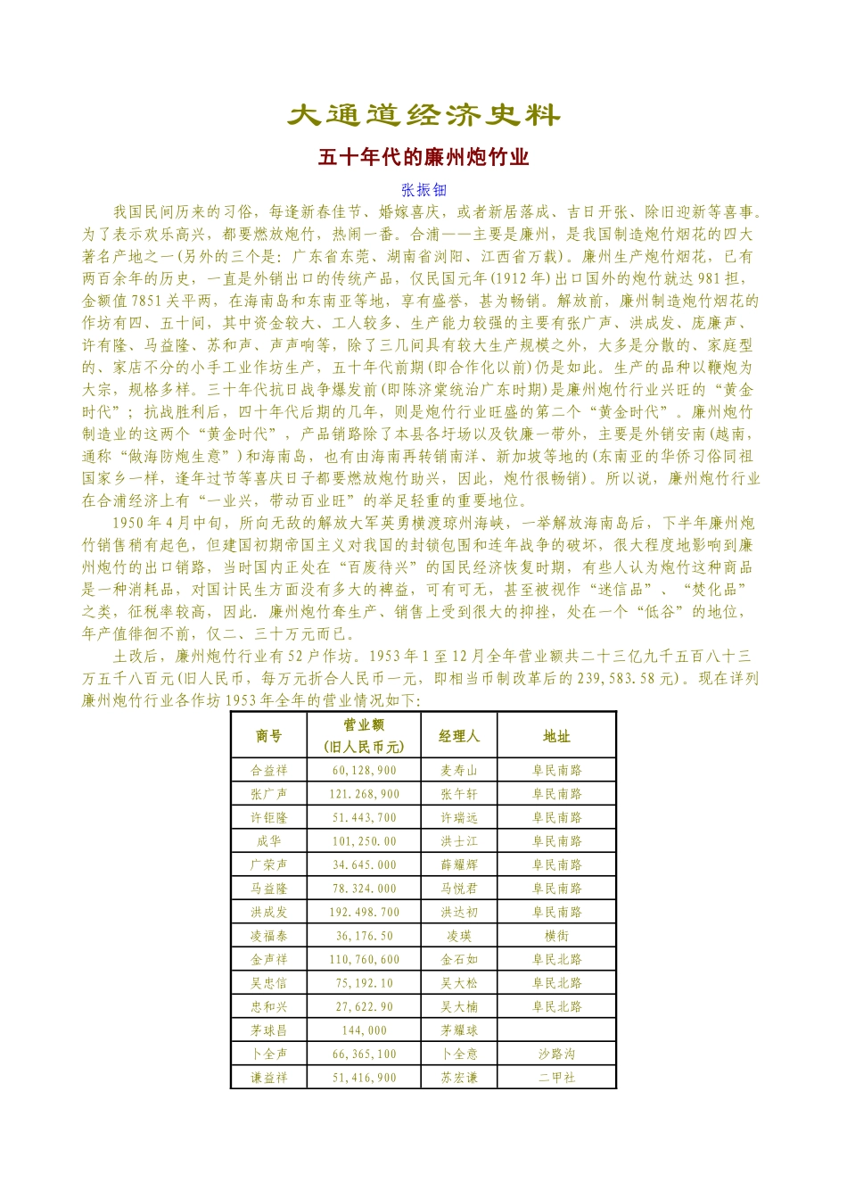 大通道经济史料_第1页