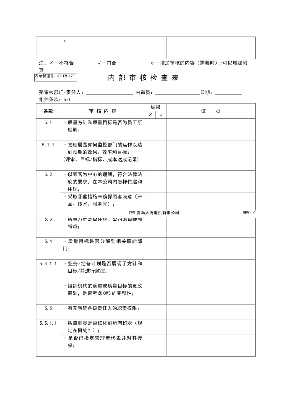 TS16949内审检查表(38页)_第3页
