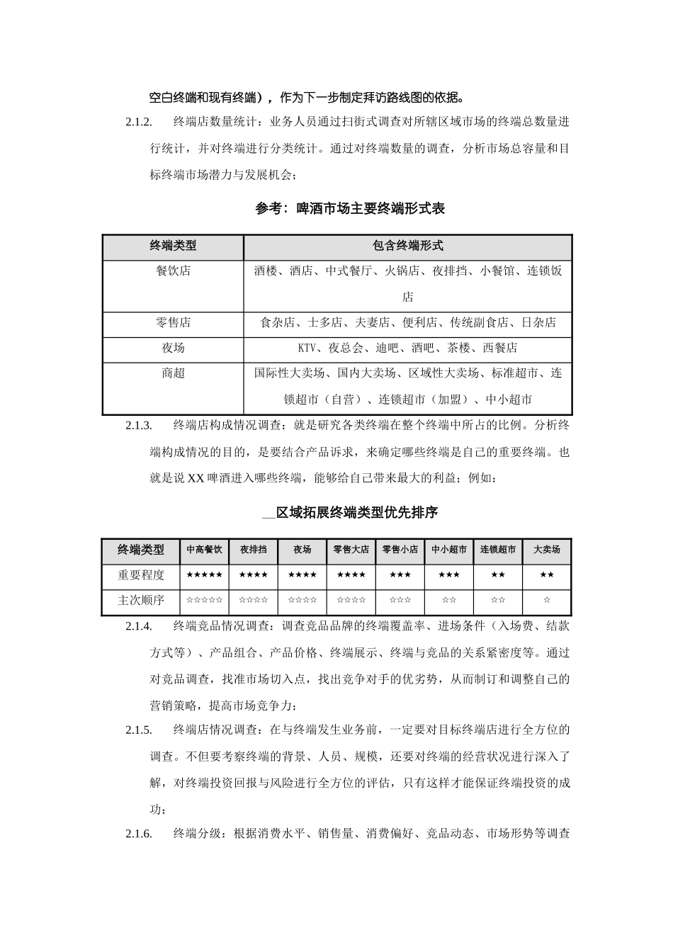 XX啤酒终端质量管理体系实施步骤_第2页
