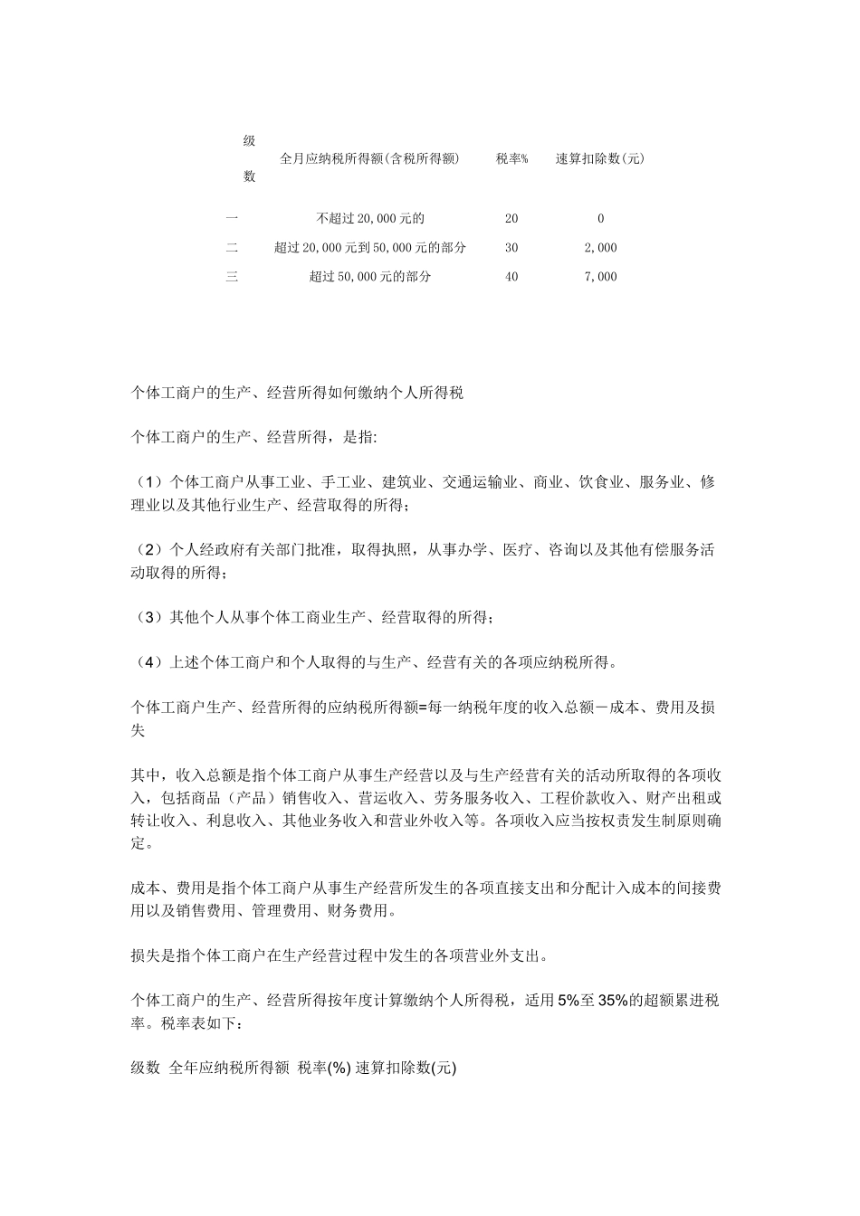 个人所得税计算公式_第2页