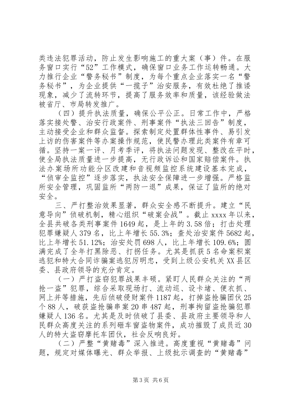 县公安局工作总结_第3页