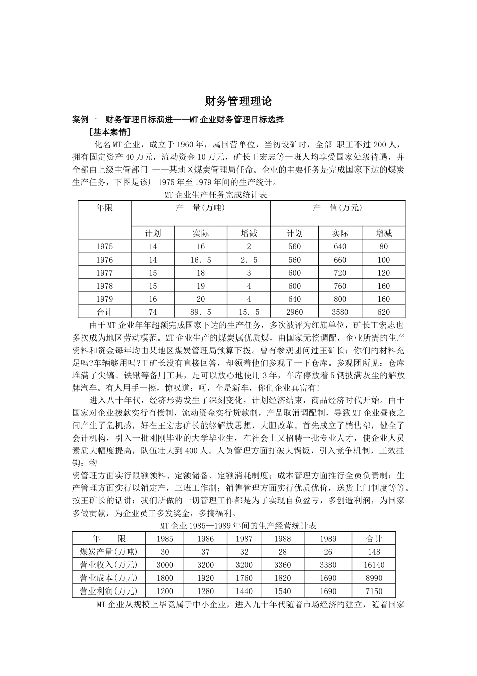 财务管理案例选编_第2页
