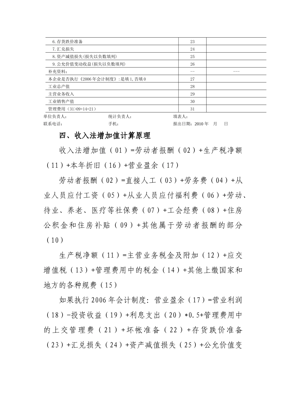 杭州市工业企业收入法增加值统计调查制度_第3页