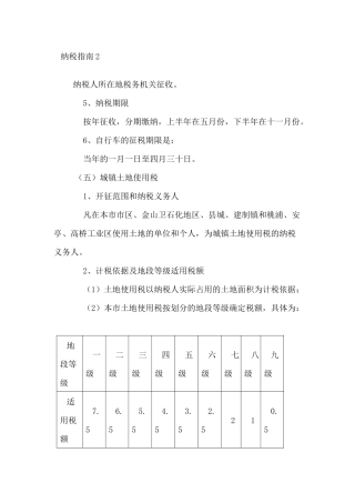 [财务管理]纳税指南(下)