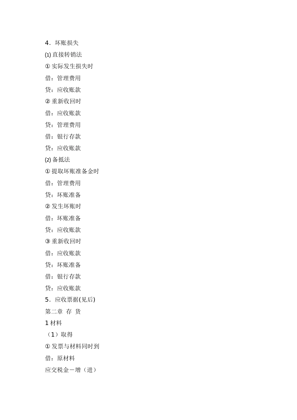 XXXX年最新会计科目表及详细解释(2)_第2页