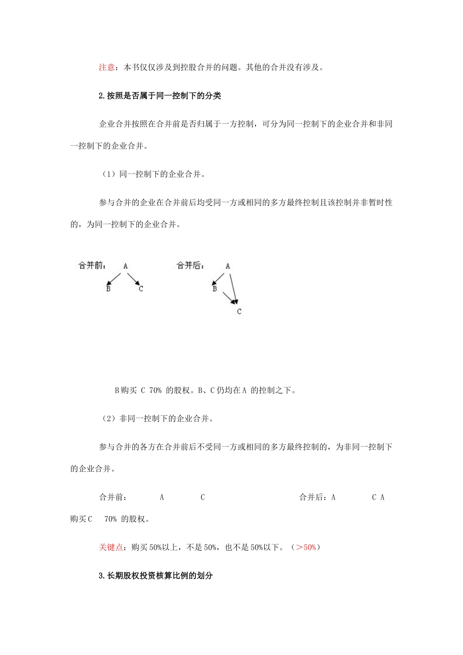 XXXX年会计师考试—长期股权投资专题_第2页