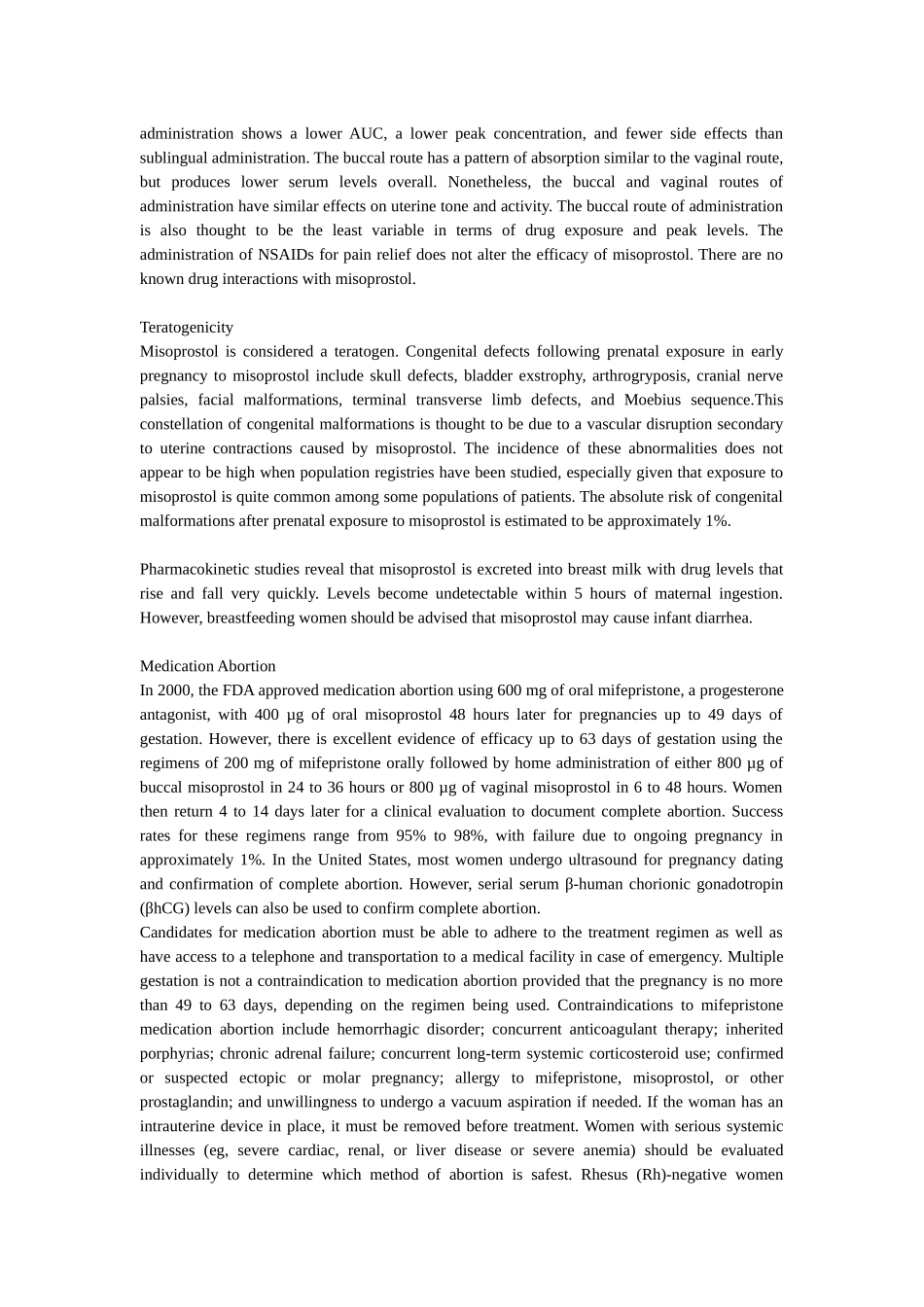 Uses of Misoprostol in Obstetrics and Gynecology_第2页
