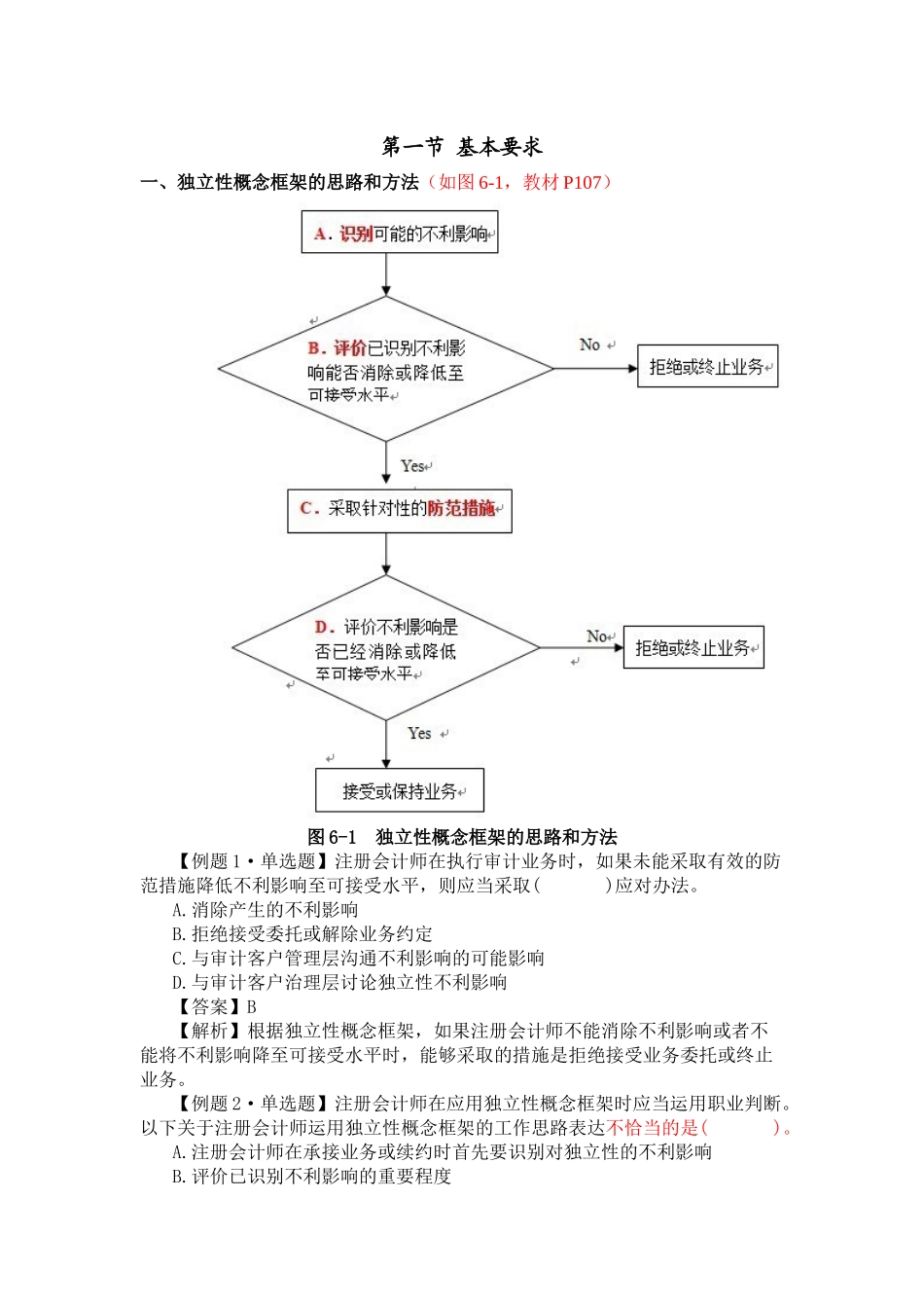 第六章 审计、审阅和其他鉴证业务对独立性的要求_第3页