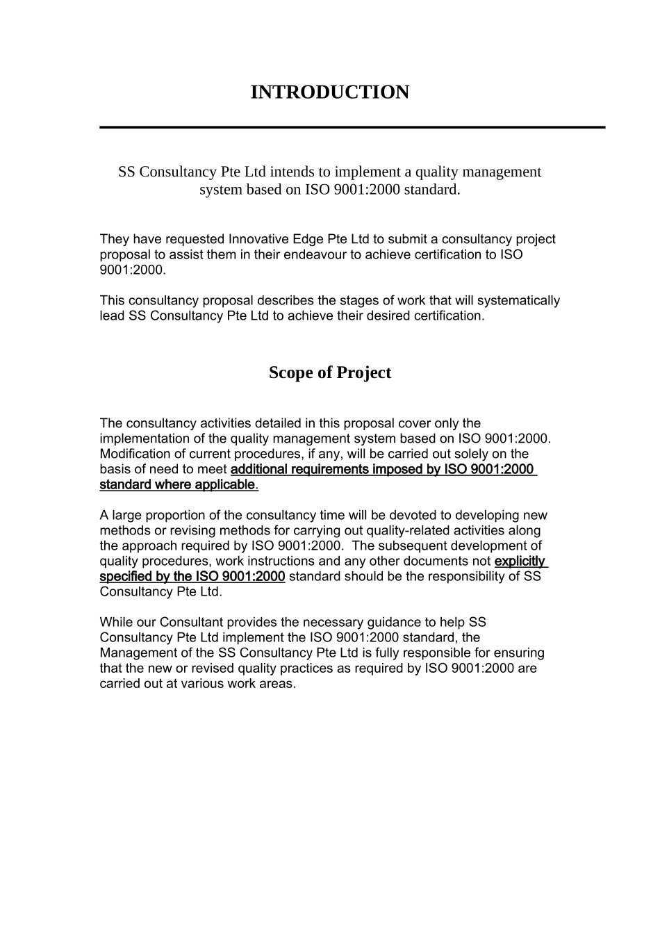 IMPLEMENTATION OF ISO 90012000_第3页