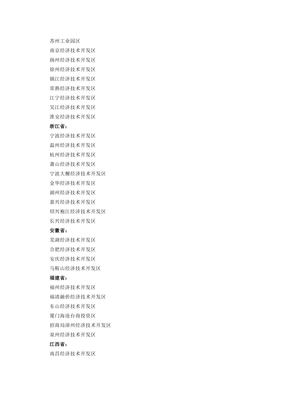 国家级经济技术开发区(XXXX年)_第3页