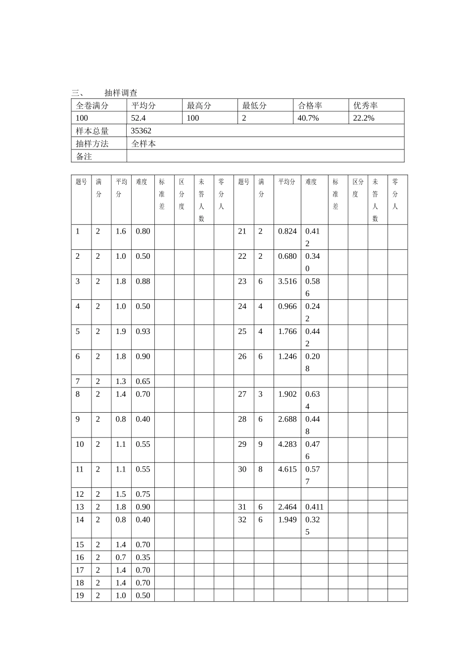 XXXX年郴州市初中毕业学业考试 物理 学科教学质量_第3页