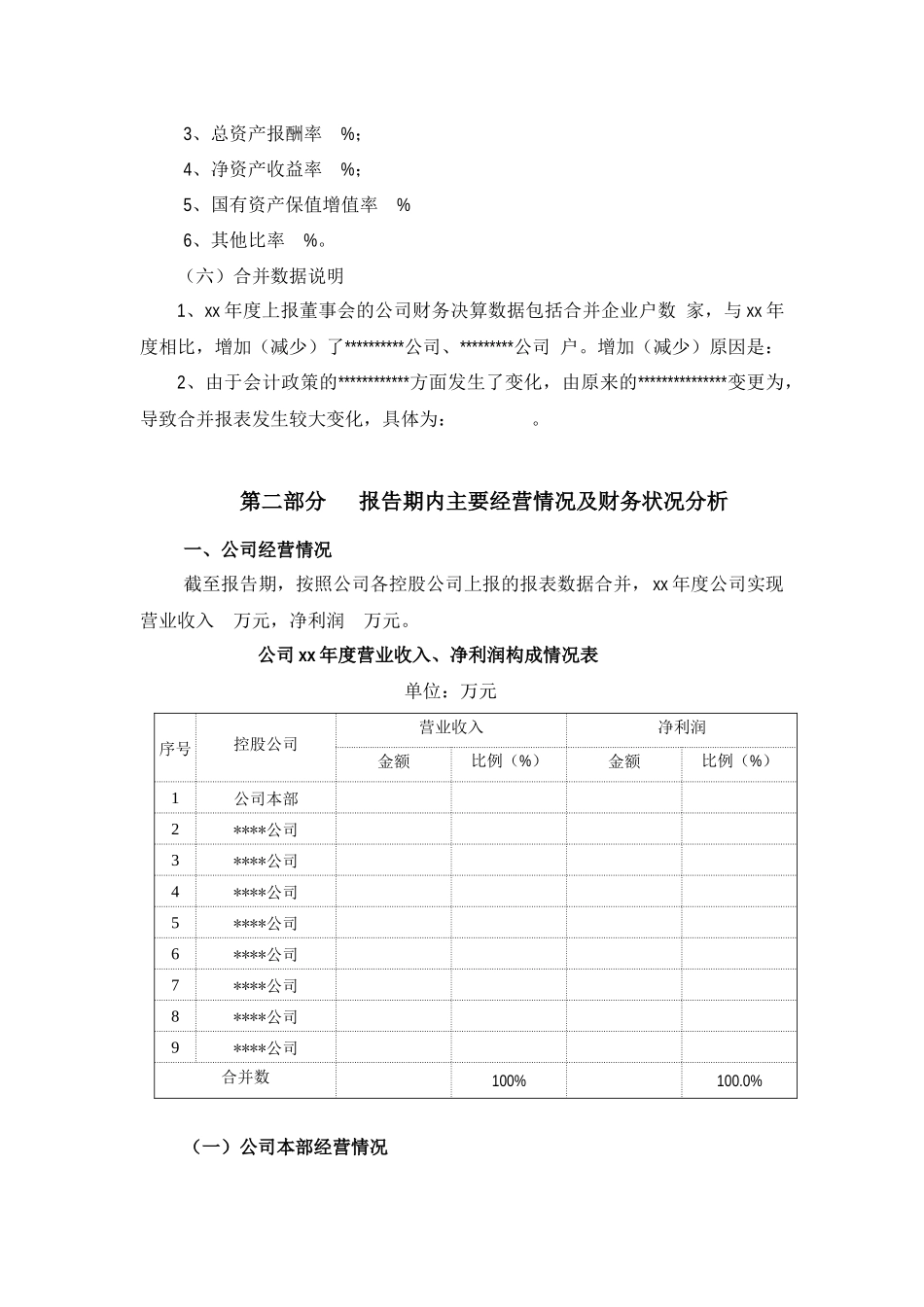 财务分析报告(参考模版)_第2页