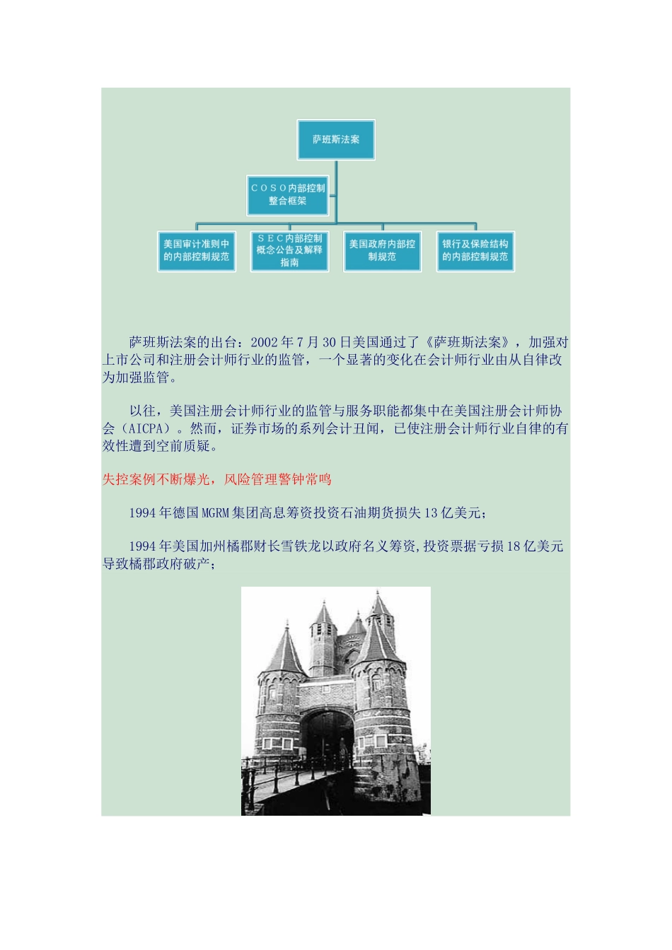 XXXX会计继续教育内容第一章 企业内部控制规范_第3页