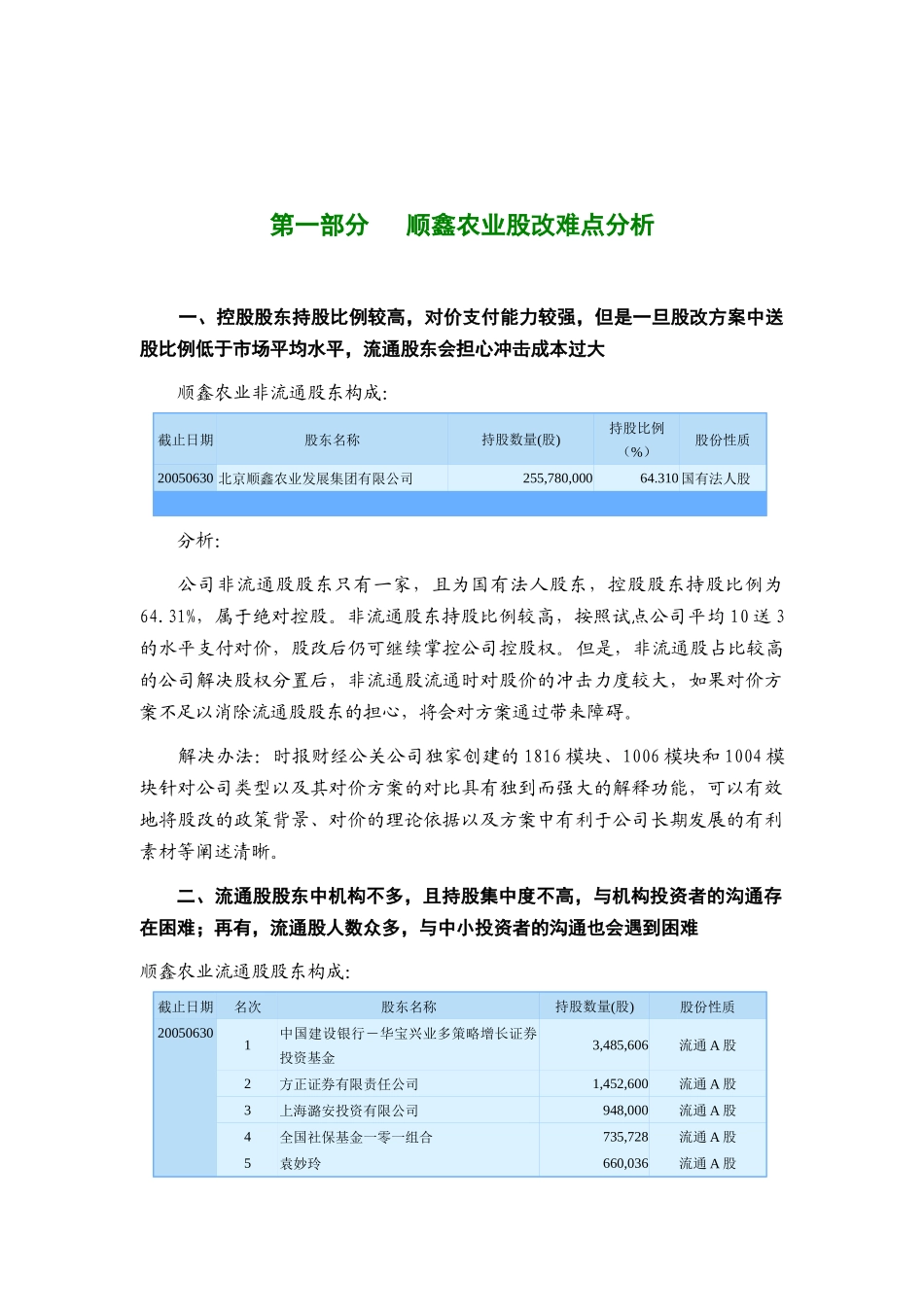 股权分置改革财经公关建议书（ 43）_第3页