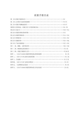 TS16949QC手册实例