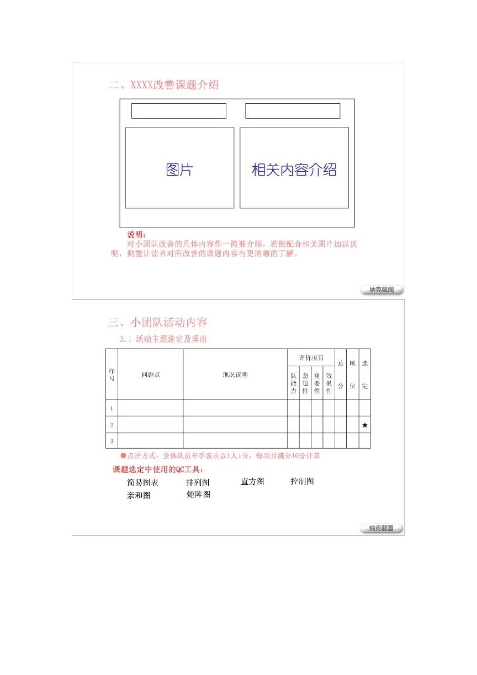 qc成果发布参考要求_第2页