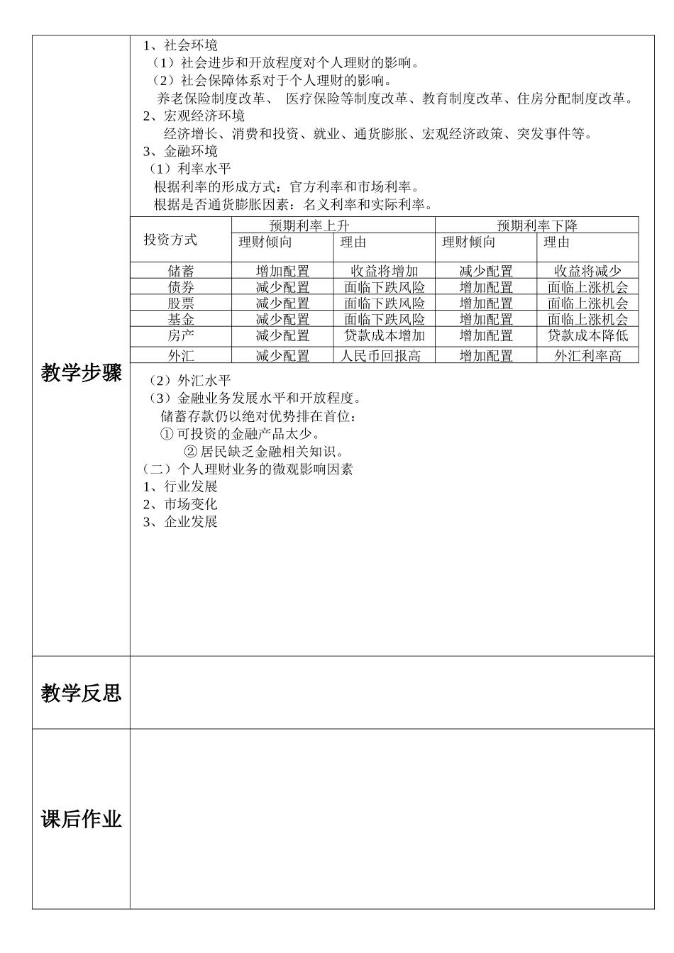 个人理财教案_第3页