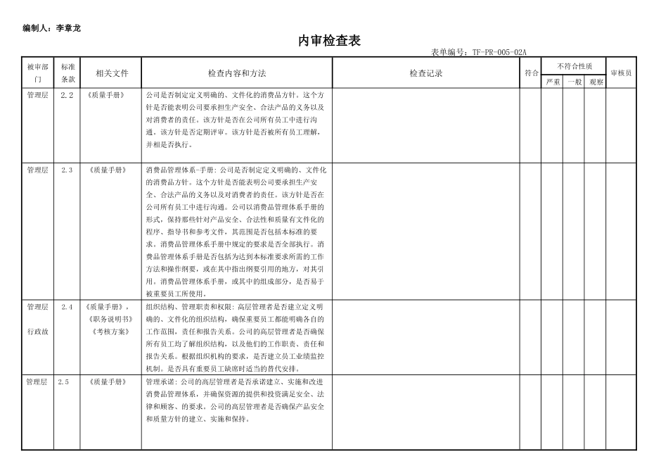 BRC内审检查_第3页