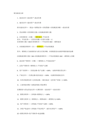 财务管理公式57343319