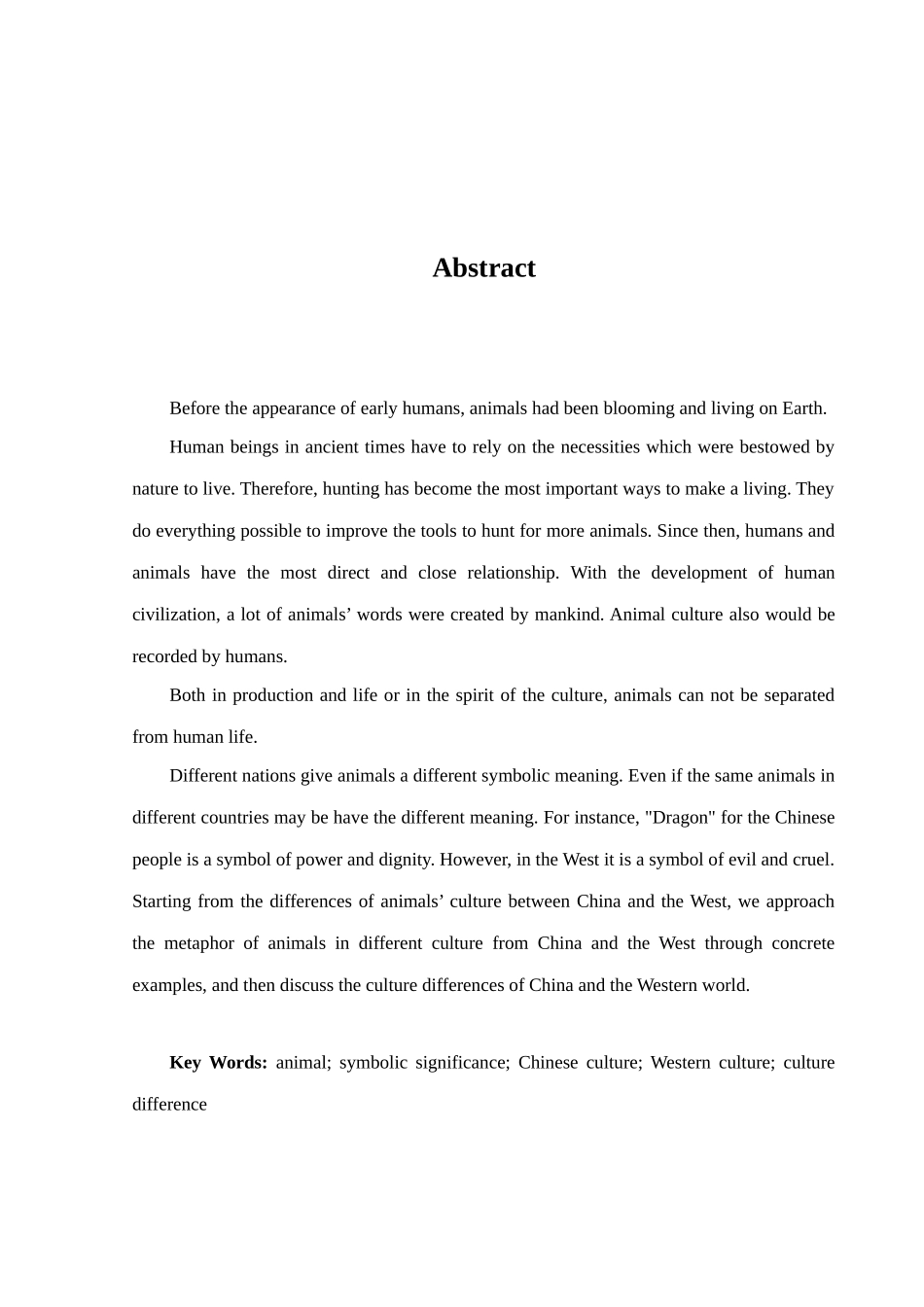 Comparison of the Animal Culture between China and the Western_第2页