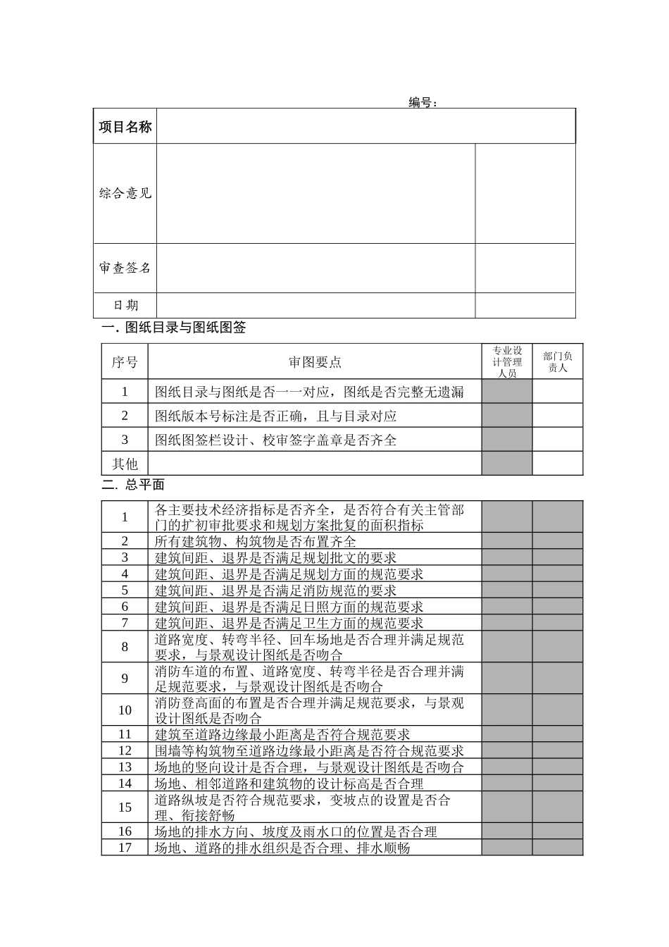 bd405施工图设计内审表_第1页